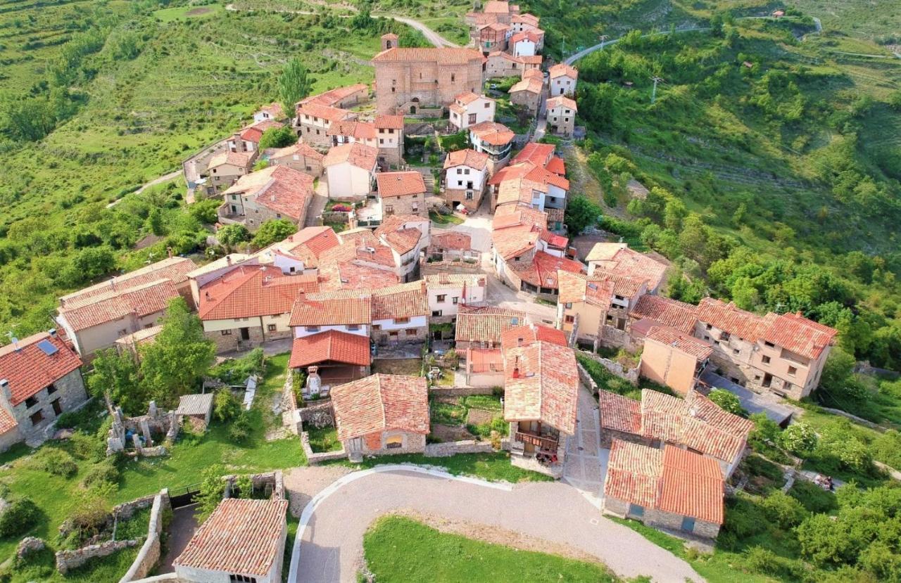 Casasdetrevijano Canon Del Rio Leza Soto en Cameros ภายนอก รูปภาพ