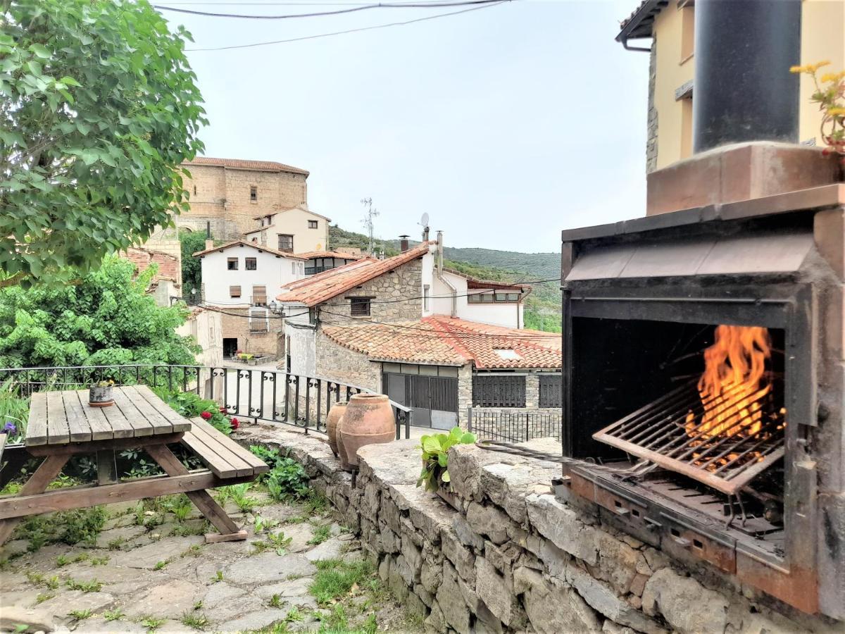 Casasdetrevijano Canon Del Rio Leza Soto en Cameros ภายนอก รูปภาพ